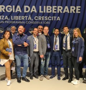 Fdl, delegazione senese alla conferenza programmatica di Milano. Michelotti: "Pronti a governare Italia con Meloni"