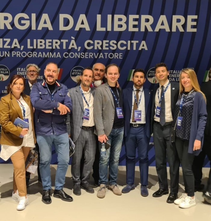 Fdl, delegazione senese alla conferenza programmatica di Milano. Michelotti: "Pronti a governare Italia con Meloni"