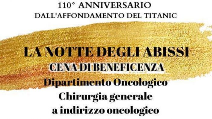 "La notte degli abissi": stasera la serata di beneficienza per il reparto oncologico delle Scotte