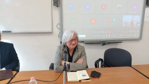 Rosy Bindi a Siena per una lezione all'Università. "L'aumento della spesa militare è sbagliato"