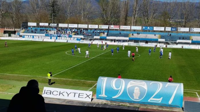 Serie D, la Sangiovannese batte la Pianese: basta un gol di Bellini