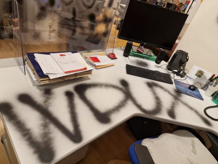 Scritte omofobe e fasciste al Rettorato, Arcigay Siena: &ldquo;Gravissimo atto intimidatorio