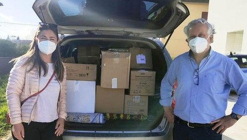 L'azienda senese SpeakOver dona 2mila euro di materiali sanitari alla popolazione ucraina