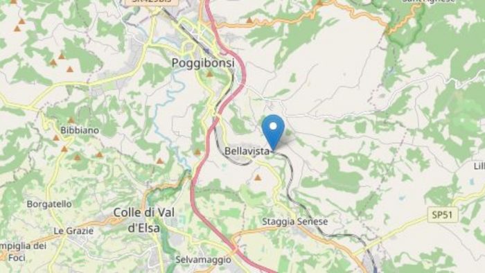 Piccola scossa di terremoto avvertita in Valdelsa