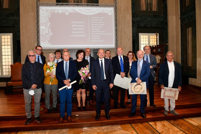 Università di Siena: ecco i riconoscimenti ai docenti emeriti e onorari