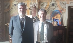 De Mossi incontra Ambrosetti, dell'agenzia Cybersicurezza Nazionale