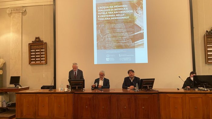 Il legame tra geotermia e archeologia nel seminario ai Fisiocritici