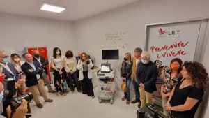 Nuovo ecografo per la Lilt in ricordo di Andrea Mari