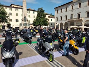 Chianti e Valdelsa hanno accolto gli scooter di tutta Italia