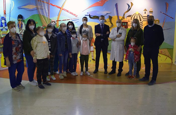 Siena, sette bambini dall’Ucraina visitati alle Scotte