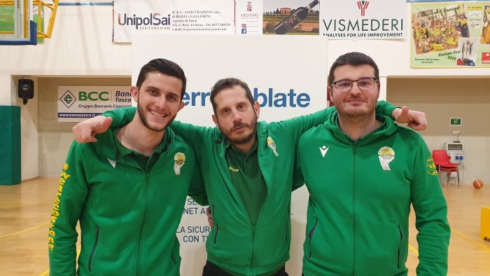 Basket: Vismederi Costone conferma in toto lo staff, Fattorini, Borsi e Ferrini in gialloverde fino al 2023