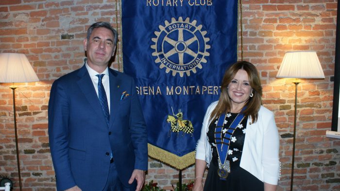 Rotary Club Siena Montaperti, Gaia Tancredi è il nuovo presidente