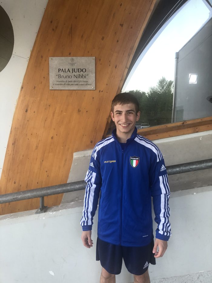 Cus Siena Judo: Giulio Muzzi convocato con la nazionale per gli Europei Cadetti