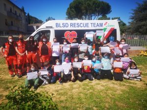 Pubblica Assistenza Poggibonsi, i volontari fanno lezione