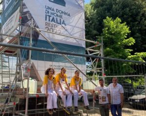 Siena si mobilita per "Una Donna di Nome Italia": parte il cantiere