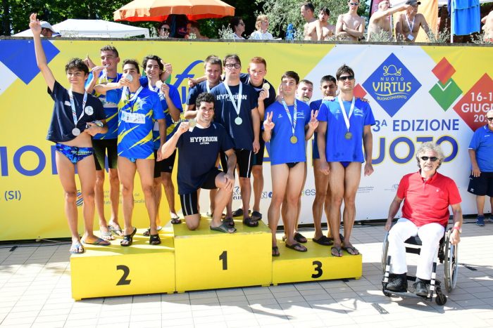 Grande successo per i Campionati Italiani di Nuoto della FISDIR svolti a Chianciano