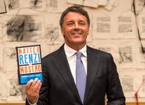 Siena, Matteo Renzi presenta l'ultimo libro 'Il Mostro'
