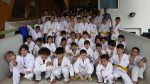 Tanti giovani alla cerimonia di intitolazione del palazzetto del Cus Judo a Bruno Nibbi