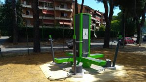 Siena: fitness, nuove attrezzature outdoor tra Acquacalda e Costalpino