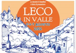 Torna "Leco in Valle": 5-6-7 agosto