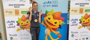 Nuoto: Lisa Angiolini è tornata dai Giochi del Mediterraneo con tre splendide medaglie d’oro