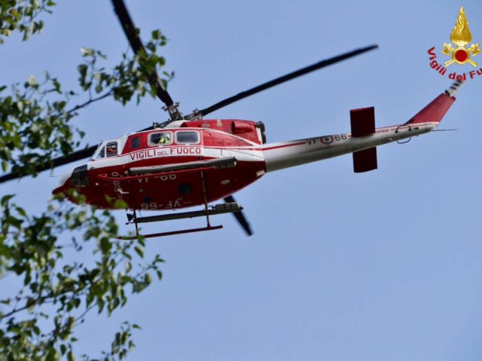 Dramma elicottero: un uomo di Sinalunga a bordo del velivolo precipitato