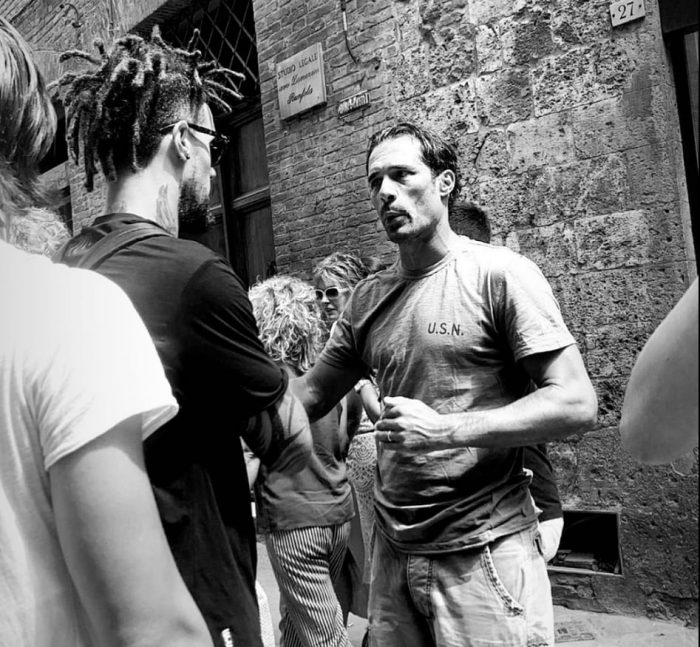 Due sportivi uniti dall'amore per Siena: l'incontro tra Hackett e Corradi