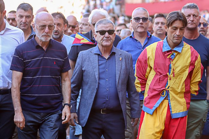 Chiocciola, il capitano Maggi: "Sento il sostegno della contrada e questo mi dà la carica per proseguire"