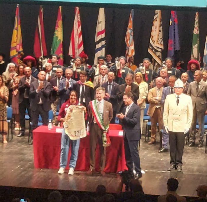 Siena, consegnato il Mangia 2022 ad Alice Volpi