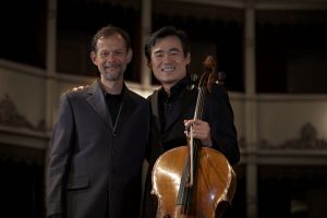 Il violoncellista Sung-Won Yang e il pianista Enrico Pace per una serata tra Liszt e Chopin