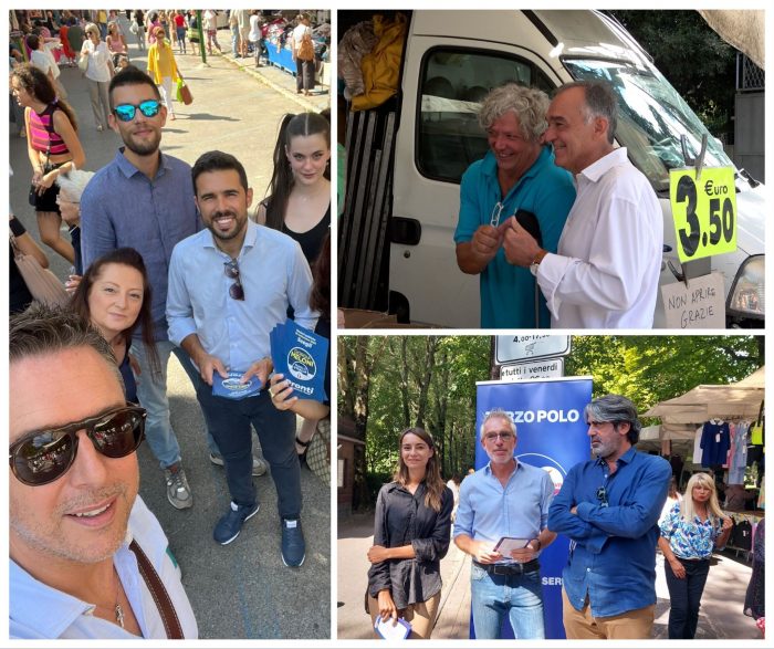 Verso le elezioni: la campagna elettorale si fa al mercato