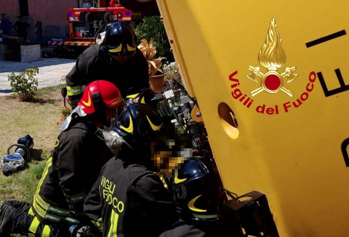 Carro ferroviario ribaltato a Rapolano: feriti trasportati alle Scotte, non sono gravi