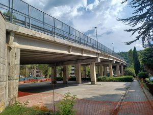 Poggibonsi: Ponte Nenni, manutenzione in corso