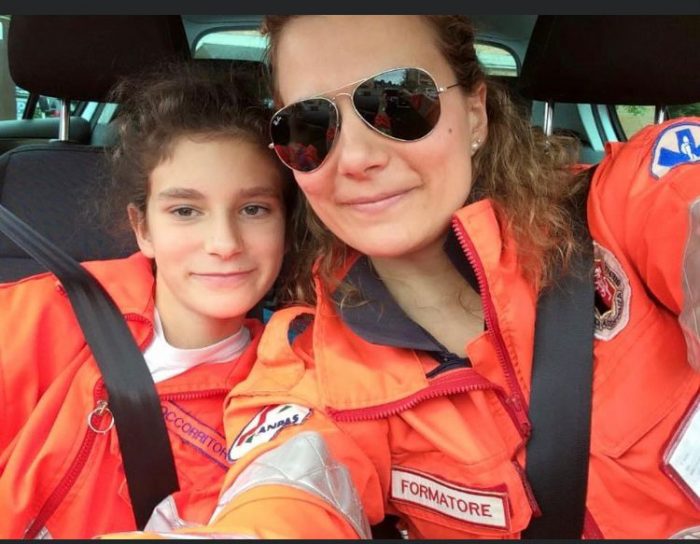 La storia - Mamma e figlia soccorritrici volontarie