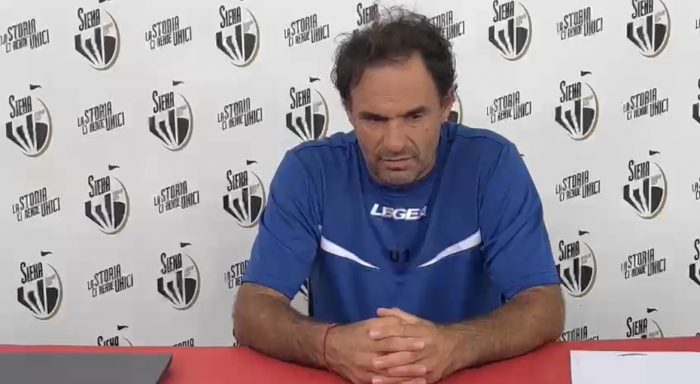 Acr Siena, Pagliuca: &ldquo;con la Reggiana dobbiamo pensare alla prestazione&rdquo;