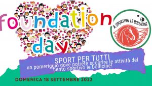 Foundation Day: Le Bollicine e Decathlon