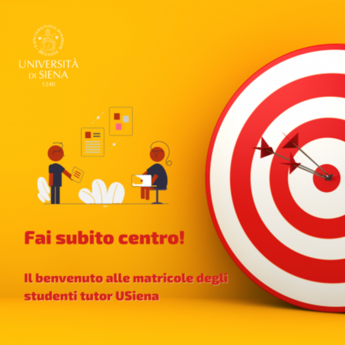 "Fai subito centro", i tutor dell&rsquo;ateneo incontrano i nuovi studenti dell&rsquo;Universit&agrave; di Siena
