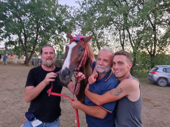 Borgo, con Rocco Betti su Trikke, vince il palio straordinario di Bomarzo