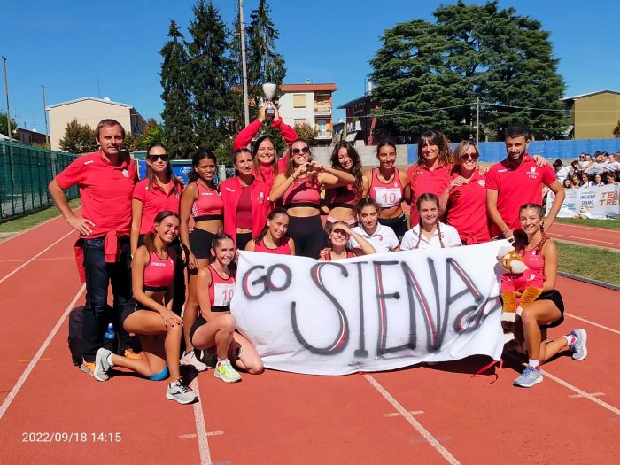 L&rsquo;Uisp Atletica Siena nona alla Finale B dei campionati di societ&agrave; assoluti