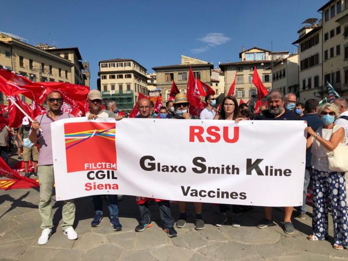 Elezioni Rsu Gsk, maggioranza assoluta della Filctem Cgil Siena