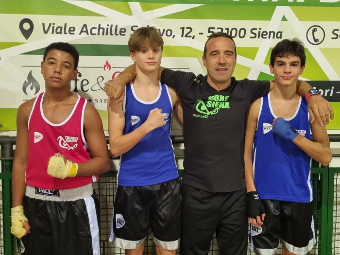 Mens Sana, Boxe: tre giovani atleti presenti ai Campionati Italiani Schoolboys
