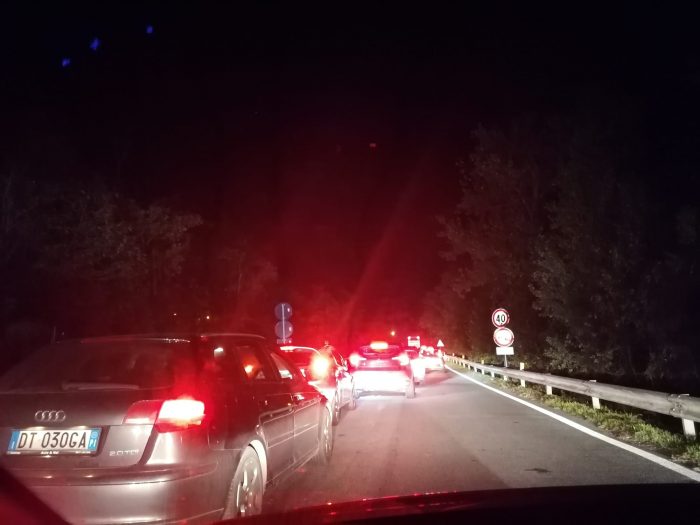 Traffico sulla Siena-Firenze completamente bloccato in direzione Firenze
