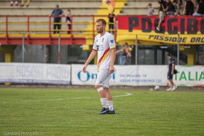 Poggibonsi calcio: grave infortunio al ginocchio per Matteo Motti