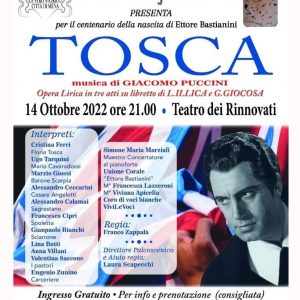 La "Tosca" ai Rinnovati per Bastianini, il teatro &egrave; quasi sold out