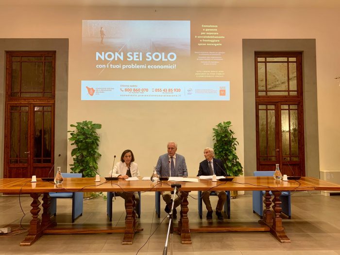 Al via la campagna di informazione della Fondazione Toscana per la Prevenzione dell'Usura