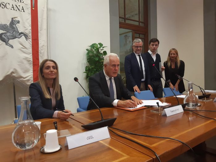 Sicurezza e prevenzione nei cantieri edili in Toscana, intesa con mondo sanitario e sindacati