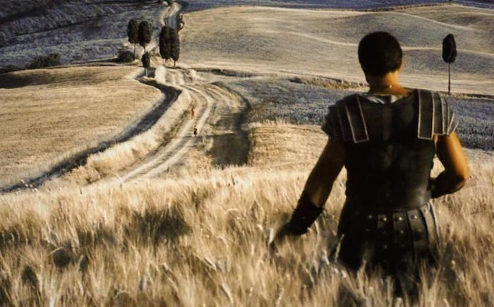 Russel Crowe e la Val d'Orcia, un legame che si conferma nel tempo