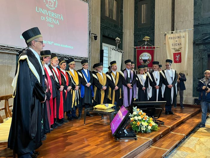 Università di Siena, inaugurato il 782° anno accademico