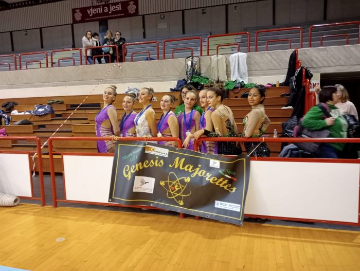 Mens Sana Genesis Majorette-Twirling: le biancoverdi conquistano Jesi e si qualificano per i Campionati Nazionali