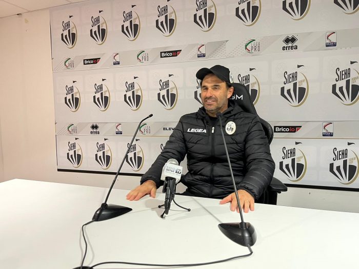 Siena-Carrarese, mister Pagliuca: "Il pareggio in queste partite vale doppio"